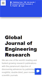Mobile Screenshot of engineeringresearch.org